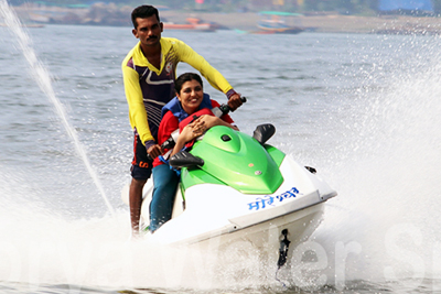 Jet ski in Malvan